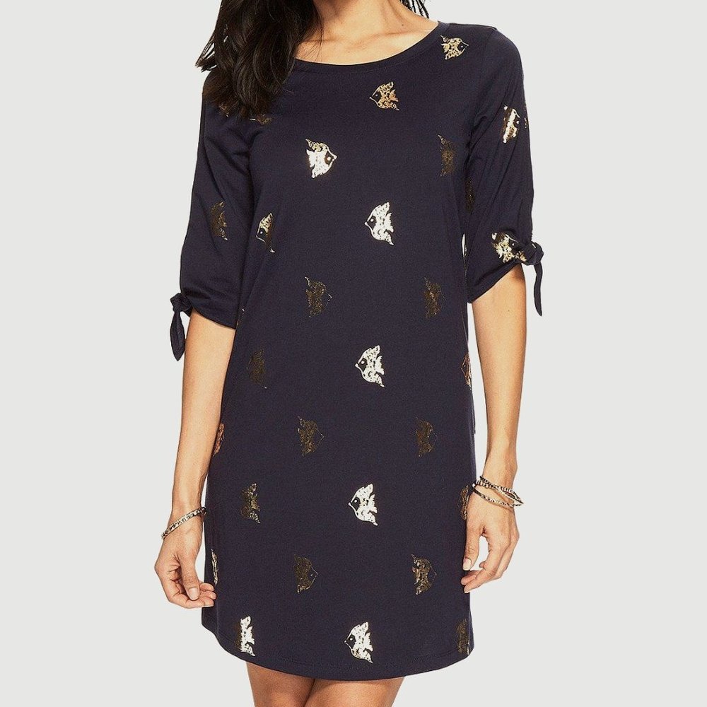 Lilly Pulitzer Preston Dress True Navy NWT XS